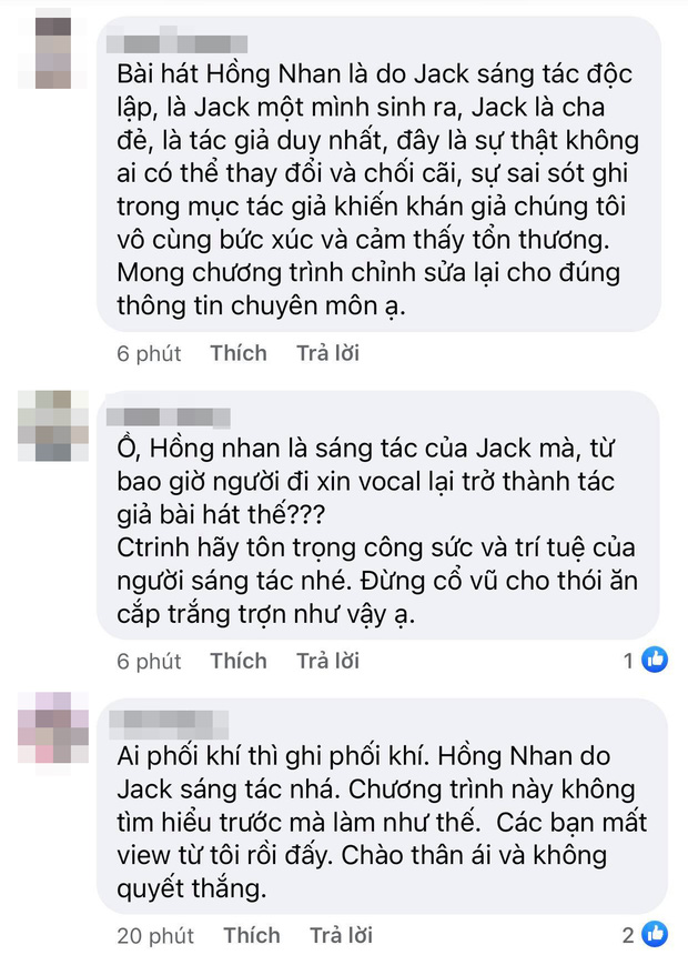Fans left a series of very upset comments blaming the program crew for not researching thoroughly