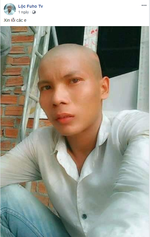 Lộc Fuho's latest image on his personal page shocked many