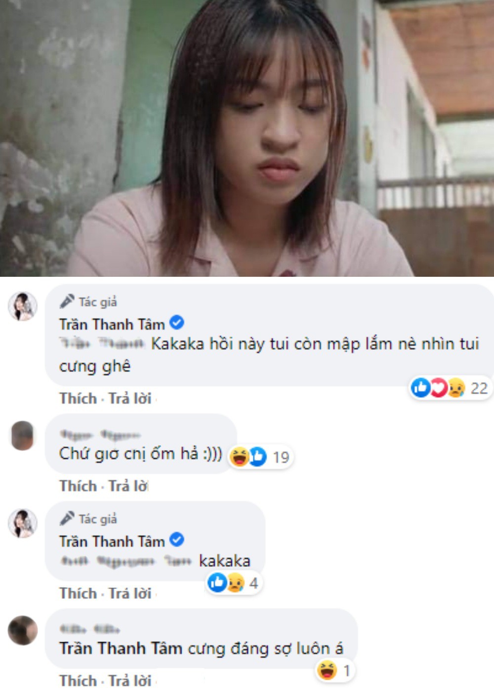Tran Thanh Tam remained calm when criticized for her natural face