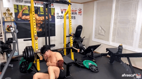 Fortunately, the YouTuber was able to sit up