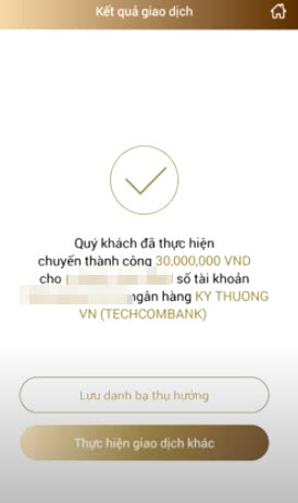 He transferred money to H twice to retrieve his Facebook account