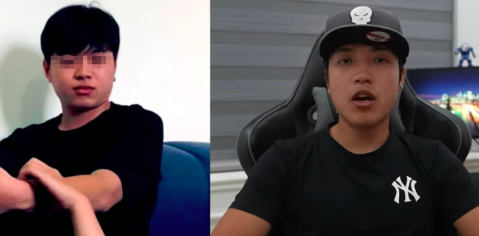 The YouTuber later publicly shared the image of the scammer