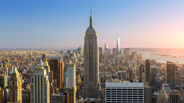 The Empire State Building.
