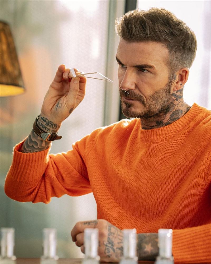 Former football star David Beckham only ranks 26th among the most handsome men in the world