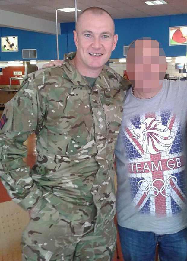 Photo of Malcolm during his military service