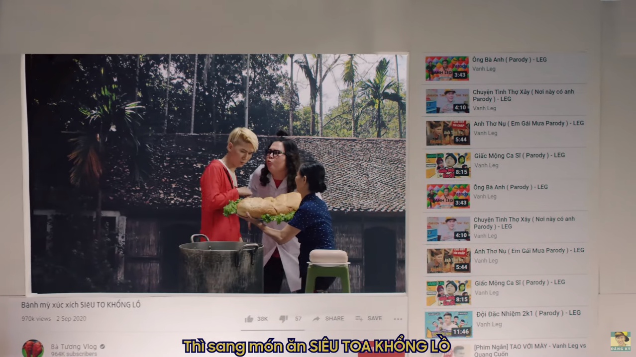 Even mentioning the giant food trend from Bà Tân Vlog
