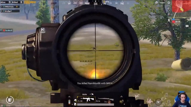 Nam Blue's skill in spraying MK14 x8 without recoil causing a stir
