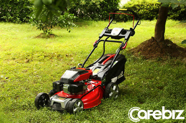 Mowing lawns was Dan's first business.