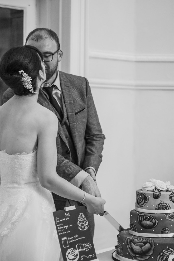Niel Kenmuir and his wife Alexa's wedding in 2017.