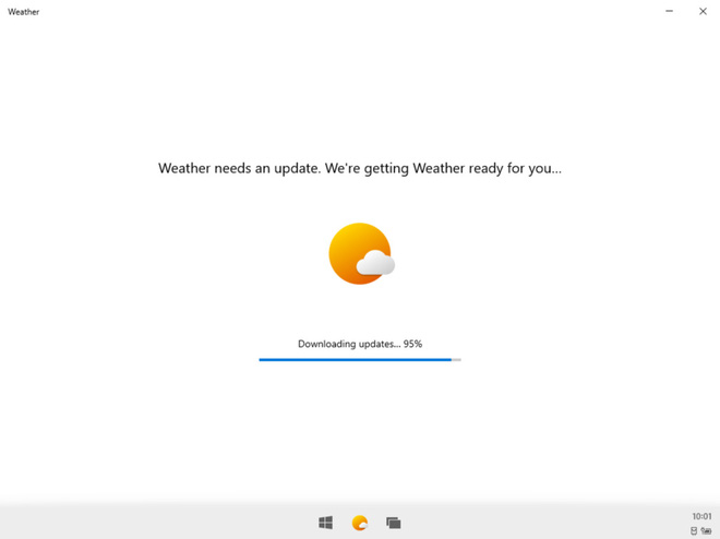 When launching an application, it takes quite a long time to complete the update process
