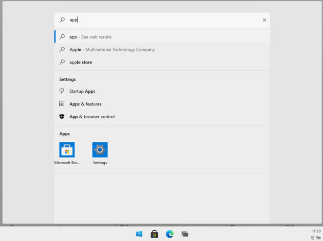 Search interface