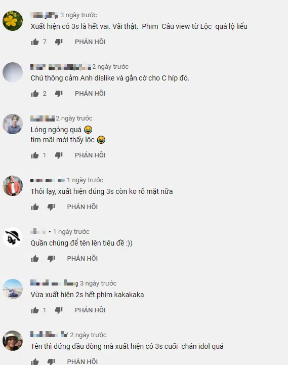 Many expressed disappointment at Lộc Fuho's film debut