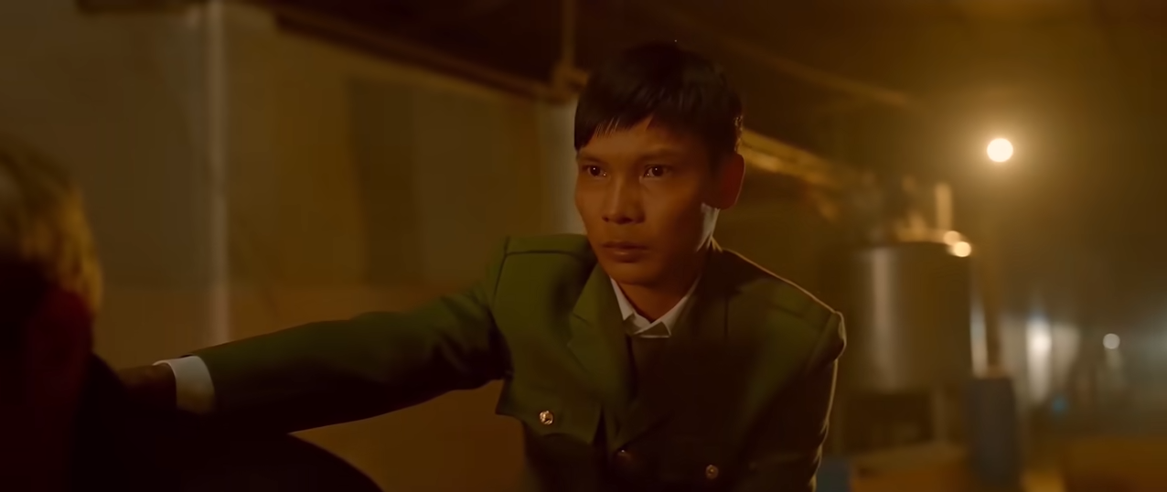 He plays a police officer responsible for arresting criminals