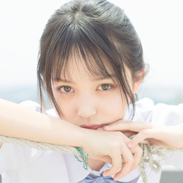 The angelic appearance of the hot girl