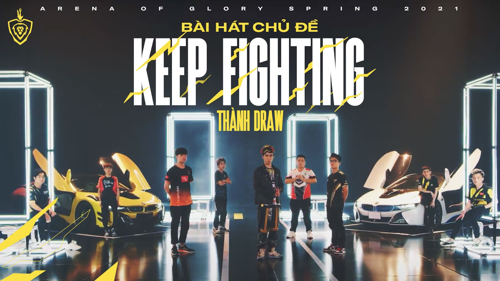 Draw officially returns post-Rap Viet in the MV 'Keep Fighting' in collaboration with Mobile Legends