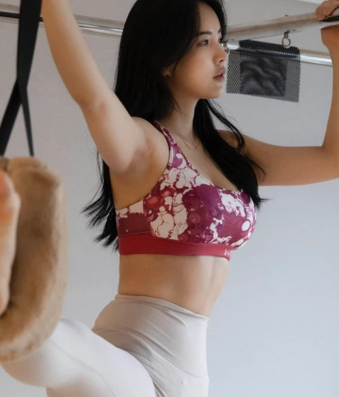 Sam Bunny is a real yoga instructor