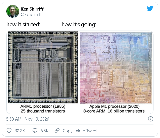 VLSI Technology contributed to the design of the first ARM chip.