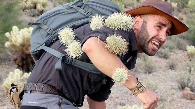 Nathaniel Peterson - a very famous YouTuber known for dangerous survival challenges