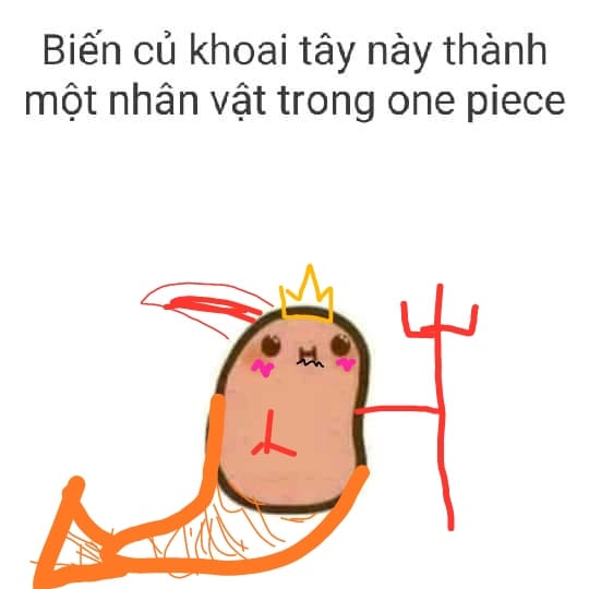 Potato mermaid...