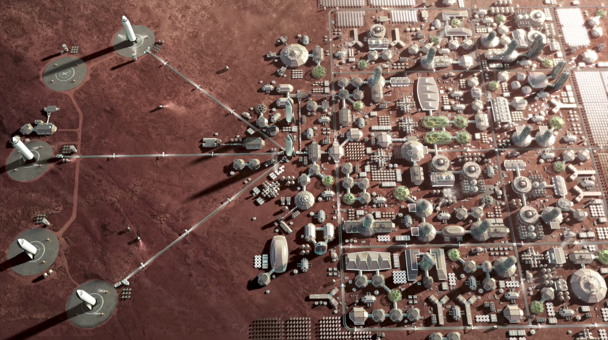 Elon Musk's dream is to send 1 million people to live on Mars by 2050