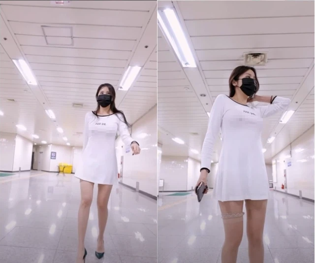 This female YouTuber openly shared that she was going '100% natural' while filming the video