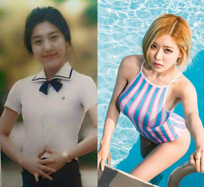 Causing many to rub their eyes in disbelief that this is the same person