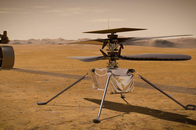 The Mars exploration helicopter powered by Linux, instead of Windows