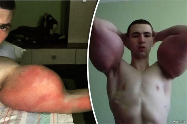 Don't be foolish enough to train like the guy in the picture