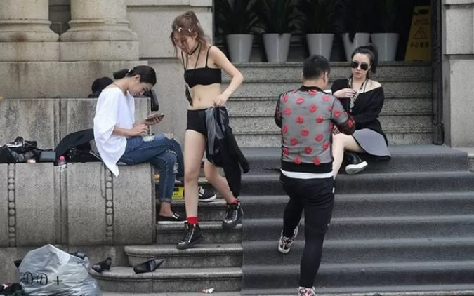 The reality of dressing modestly at home and then dressing up outside is common in many places