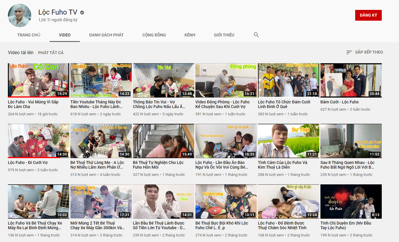 Recently, his YouTube channel mainly posts personal and family vlogs