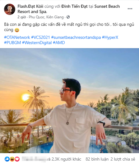 Post from the former Team Flash player.