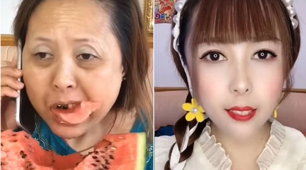 An impressive transformation after just a few basic steps from the streamer auntie
