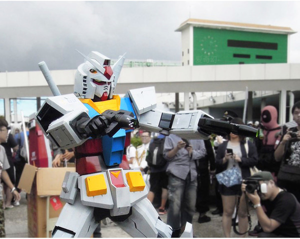 Gundam robot versions always attract a lot of attention