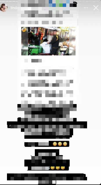 Linda expresses confusion when her image was shared with the title 'Caught a Group of Adult Film Makers on the Street'