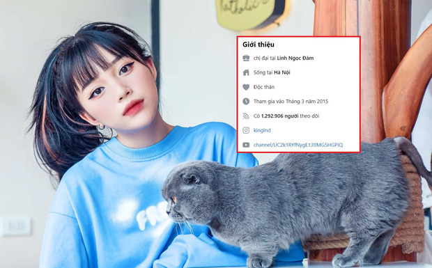 Linh Ngọc Đàm is one of the individuals with the highest number of personal Facebook followers in the Vietnamese streaming community