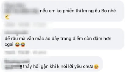 Netizens comment on Trần Đức Bo's new image.