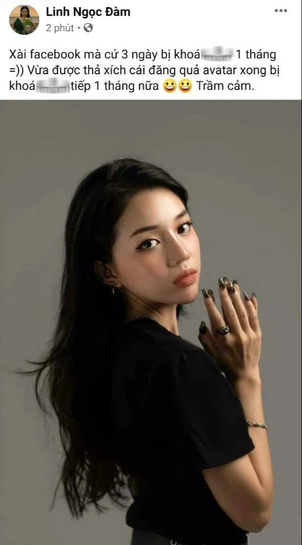 Linh Ngọc Đàm stated that she hasn't done anything but still got 'caught in the crossfire'