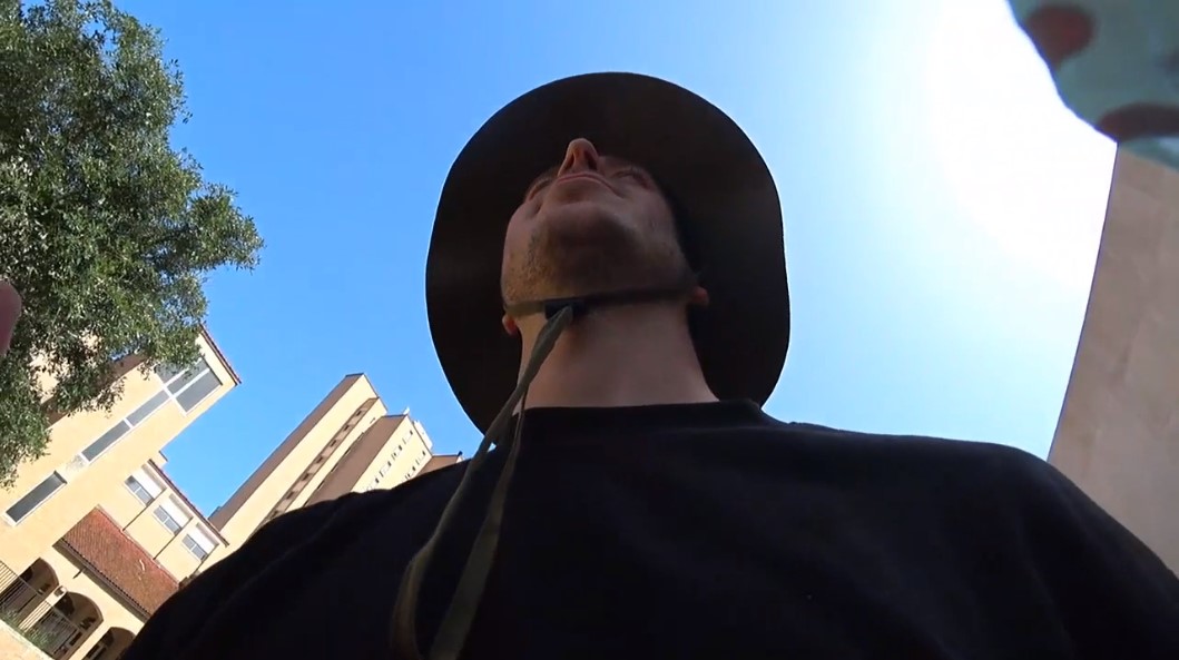 Jake could barely hold the camera at that moment