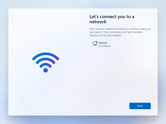 Windows 11 Home will require an internet connection and a Microsoft account login to be installed