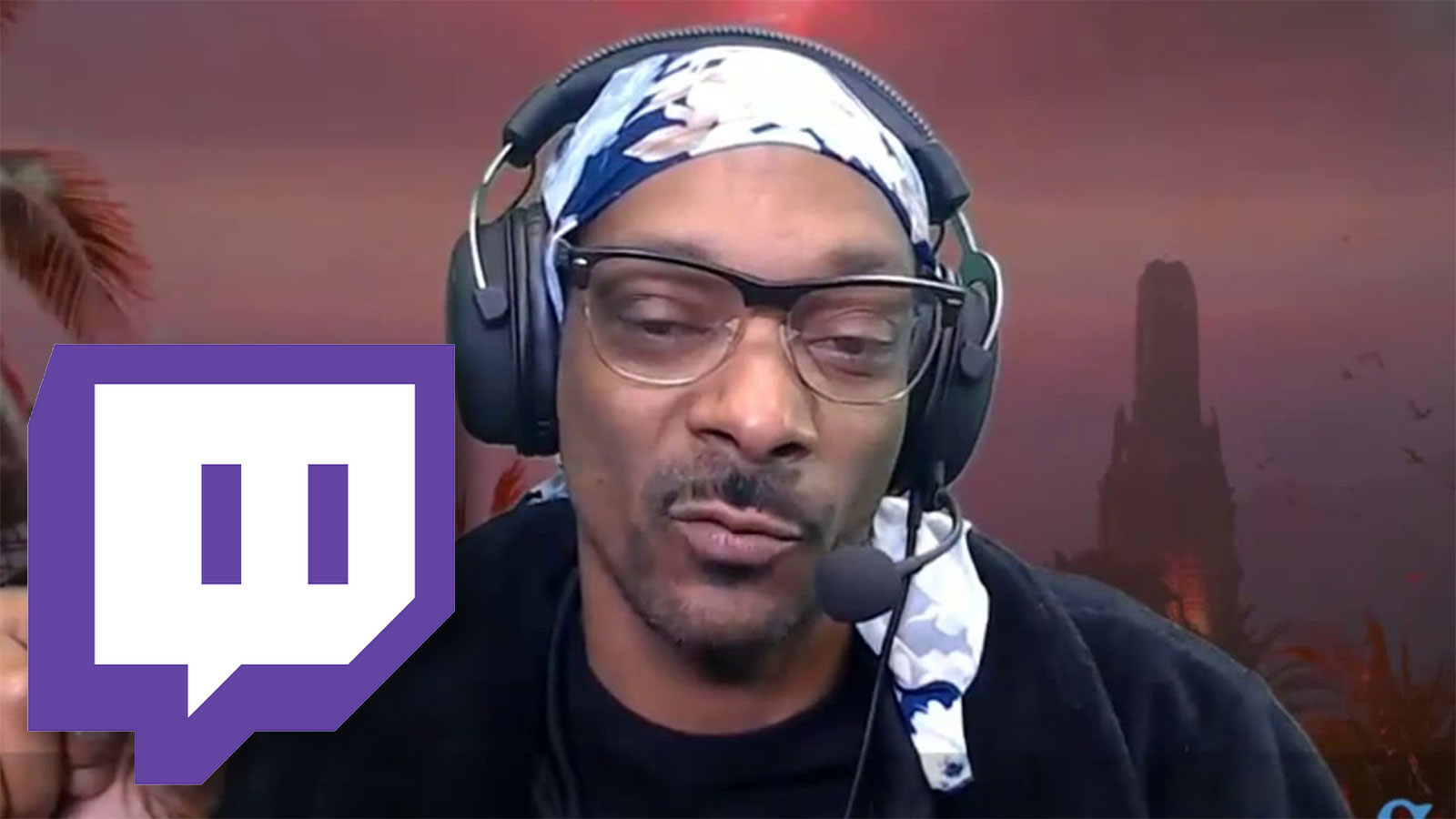 Latest image of Snoop Dogg on livestream