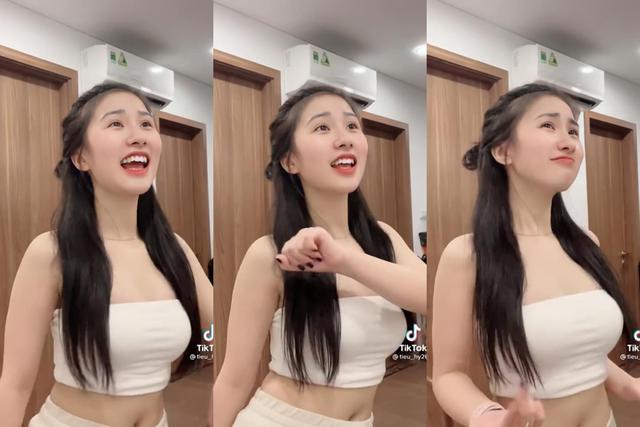 Beautiful Tiểu Hí has become a viral sensation lately