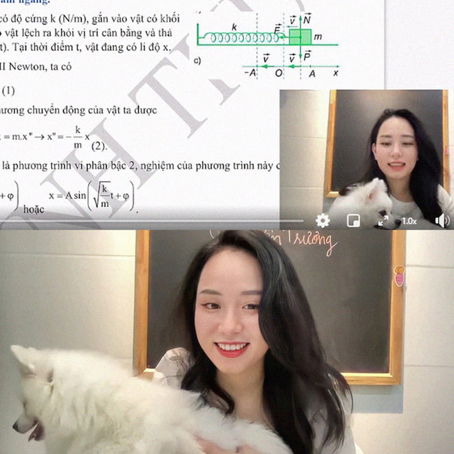 The outstanding and captivating beauty of Teacher Minh Thu - a very popular internet phenomenon at this time