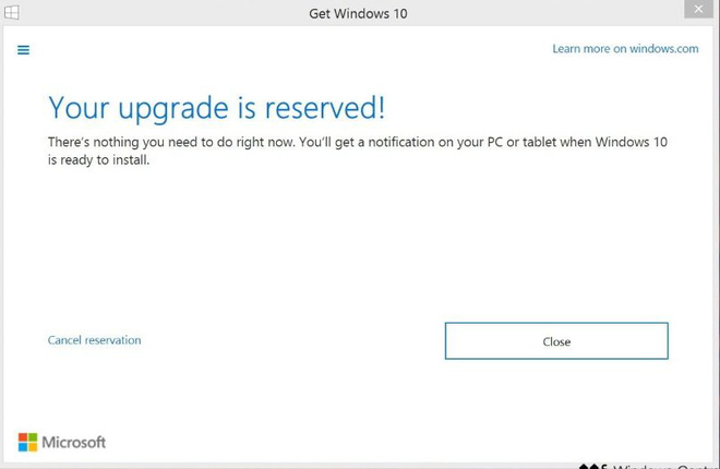 The 'Get Windows 10' campaign has been likened to malware