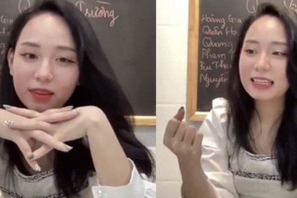 Not only does she teach well, but teacher Minh Thu is also very interactive with her fans