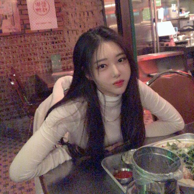 Her face is equally beautiful