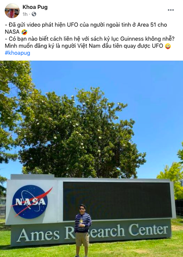 Khoa Pug's latest status update on his personal page