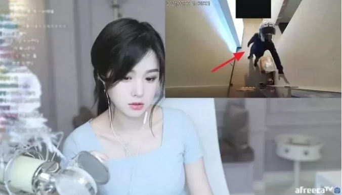 Image of the stalker captured by Lilka's camera