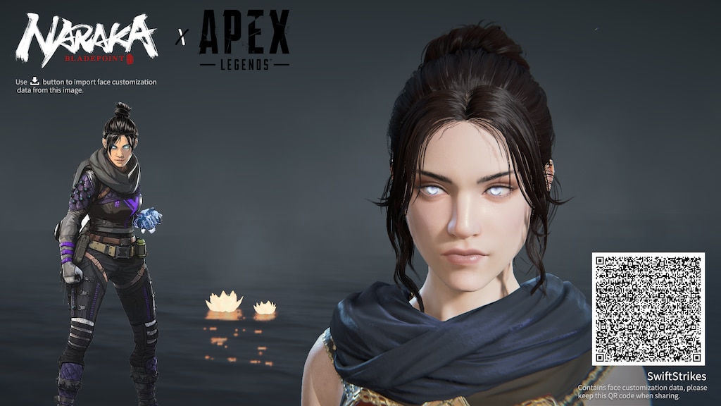 Cosplaying a character from Apex Legends into NARAKA