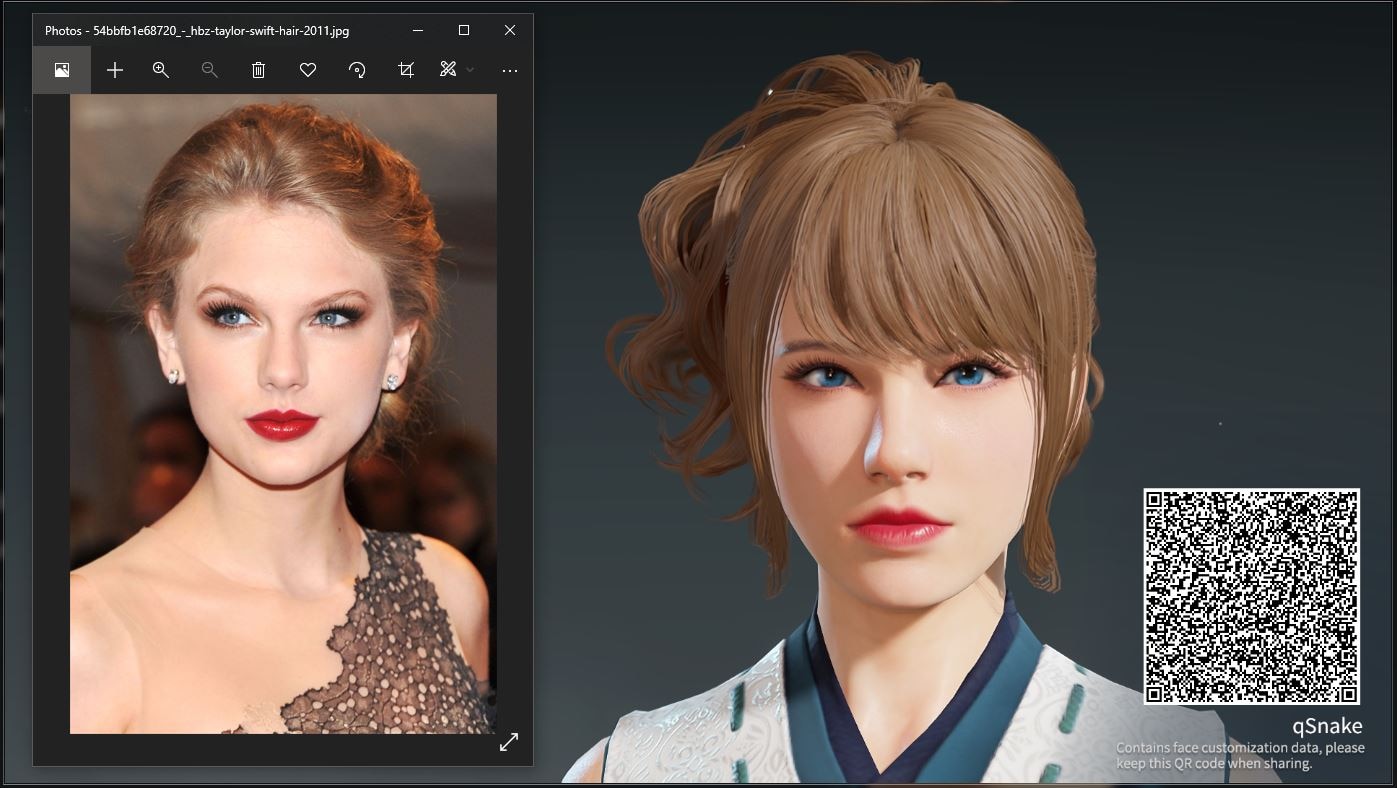 Looks a lot like Taylor Swift, doesn't it?