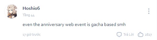 Even the rewards for the web event have to be gacha, this is giving me a headache